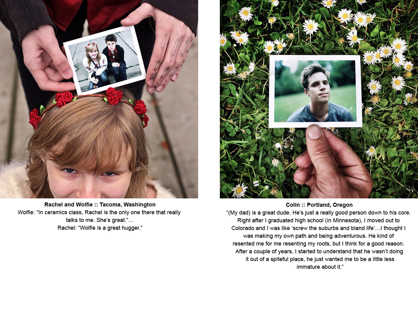 JOHNNY ANDREWS PHOTOGRAPHY : PROJECTS :: 1FOR1 Polaroid