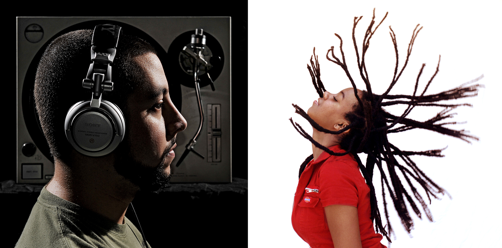 JOHNNY ANDREWS PHOTOGRAPHY :: PORTRAITURE :: DJ MAHF and hip hop recording artist Shortie Real